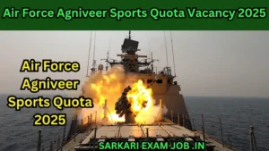 Air Force Agniveer Sports Quota Vacancy 2025 Apply Now!